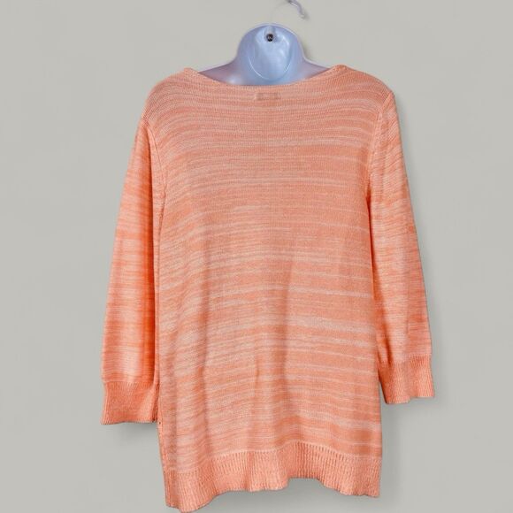 Old Navy Womens Oversized Open Knit Sweater L Nordic Scandi Langenlook Grandma - Picture 5 of 8